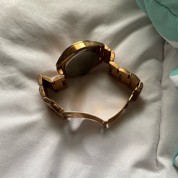 MICHAEL KORS Vail Rose Gold Dial Ladies Chronograph Watch - Picture 7 of 8